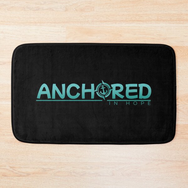 Item preview, Anchored in Hope –  Typography Design designed and sold by Verse & Vibes.
