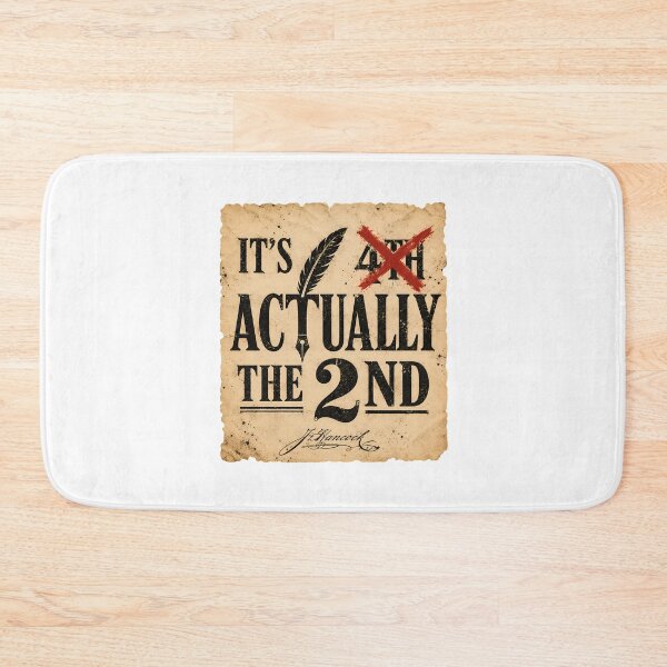Item preview, It's Actually The 2nd Fourth Of July History Humor designed and sold by chattsuede.