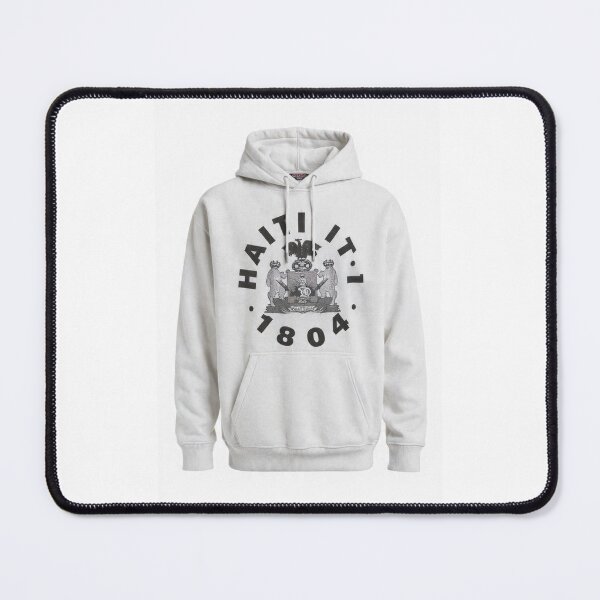 Item preview, Haiti Flag Hoodie Style Colors Streetwear designed and sold by AyitiBleuShop.