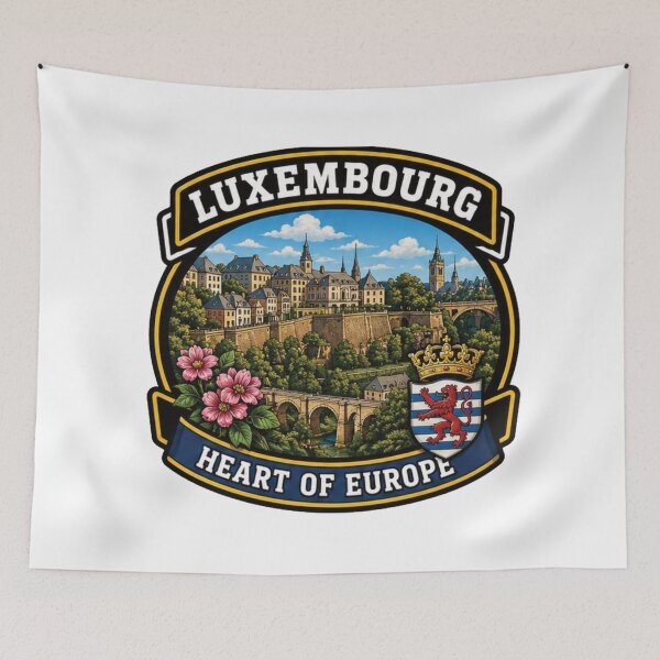 Item preview, Luxembourg – Hidden Gem of Europe designed and sold by GnuArt.