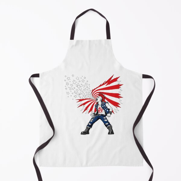 Item preview, Punk Rock American Flag Screaming Punk Rocker designed and sold by chattsuede.