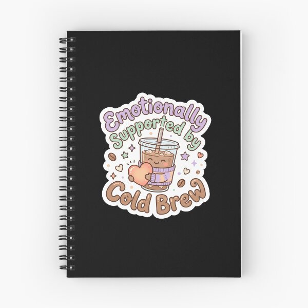 Item preview, Cute Cold Brew Emotional Support  designed and sold by Sketchlegacy.