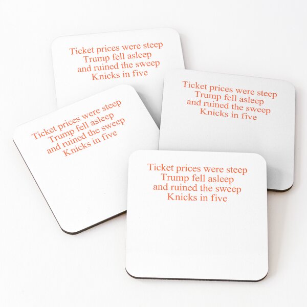Item preview, Ticket Prices Were Steep Trump Fell Asleep Knicks-In Five Political Sports designed and sold by KAWKAW-DRHM.