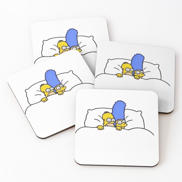 Item preview, The Simpsons - Homer and Marge Simpson - Comfy designed and sold by TheStickLab.