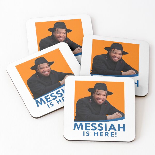 Item preview, Messiah Is Here Funny Basketball Fan Playoff Parody Design designed and sold by KAWKAW-DRHM.