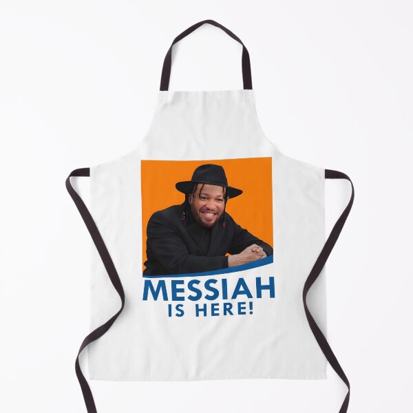 Item preview, Messiah Is Here Funny Basketball Fan Playoff Parody Design designed and sold by KAWKAW-DRHM.
