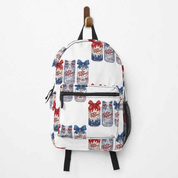 Item preview, Patriotic Soda Inspired Vintage Americana Soda Can 4th Of July Bow designed and sold by KAWKAW-DRHM.