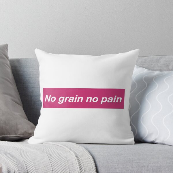 Item preview, No Grain No Pain – Funny Grain Free Lifestyle designed and sold by ashiwrites.