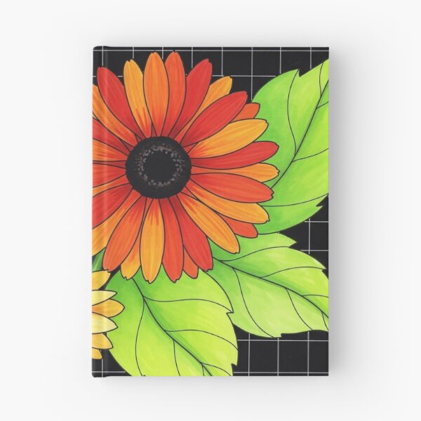 Item preview, Floral Grid Garden Illustration designed and sold by PixorStudio.