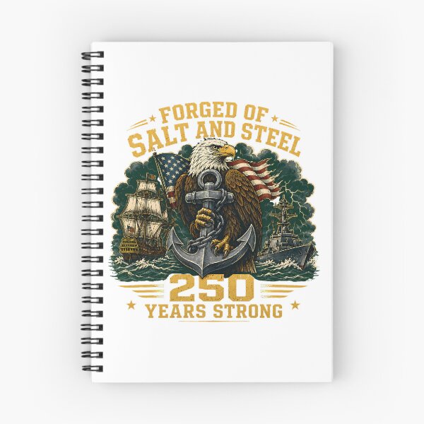 Item preview, Forged of Salt and Steel Navy 250th Anniversary Commemorative designed and sold by chattsuede.