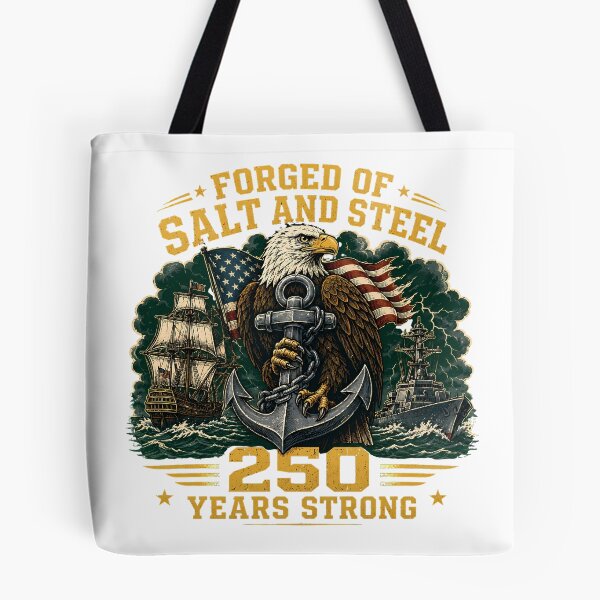 Item preview, Forged of Salt and Steel Navy 250th Anniversary Commemorative designed and sold by chattsuede.