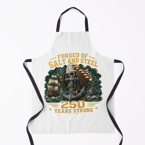 Item preview, Forged of Salt and Steel Navy 250th Anniversary Commemorative designed and sold by chattsuede.