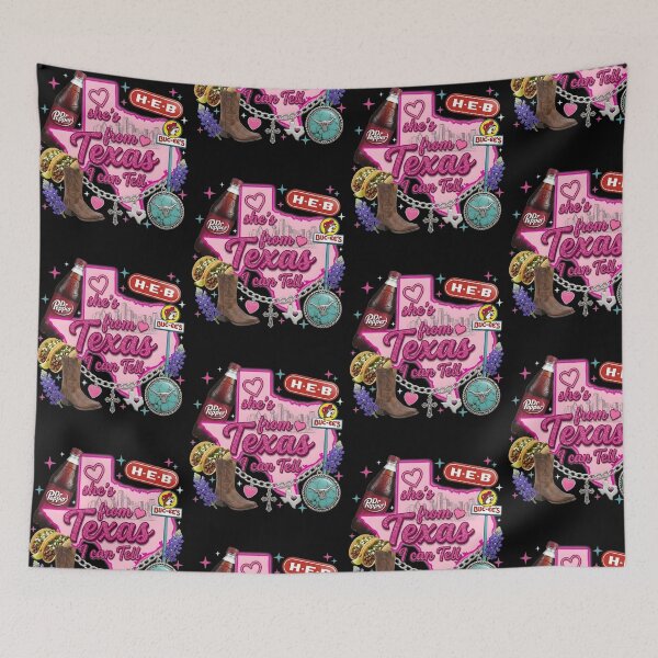 Item preview, From Texas Tour Tee Funny Texas Icons Cowgirl Boots Tacos And Soda designed and sold by KAWKAW-DRHM.