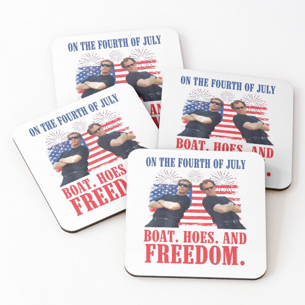 Item preview, On The Fourth Of July Boats Hoes And Freedom Patriotic Parody designed and sold by KAWKAW-DRHM.