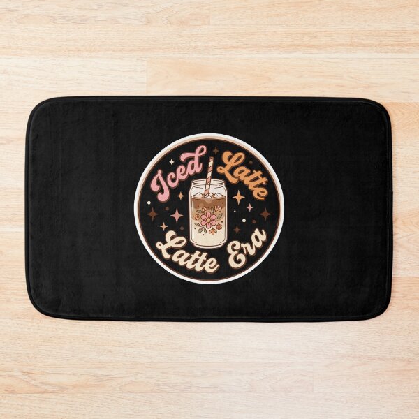 Item preview, Iced Latte Era Cute Coffee designed and sold by Sketchlegacy.