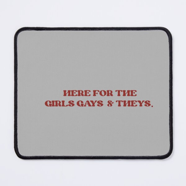 Item preview, Retro Funny Here for the Girls Gays and Theys Queer LGBT Comfort Colors designed and sold by GreggRoss.
