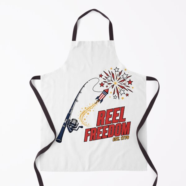 Item preview, Reel Freedom 4th Of July Patriotic Fishing Angler designed and sold by chattsuede.