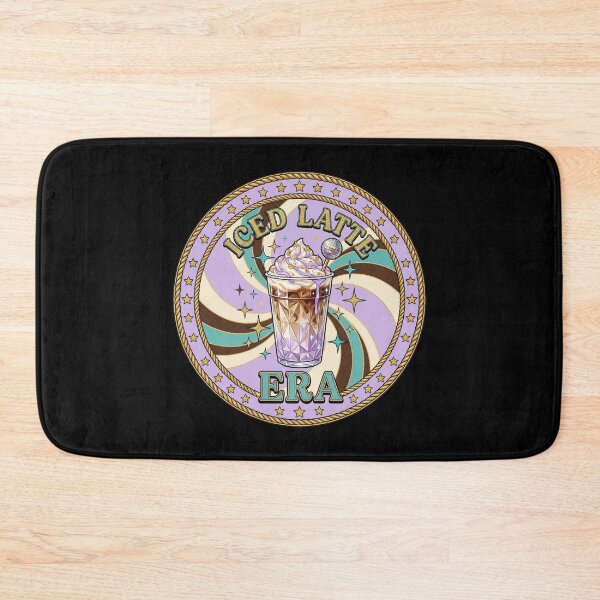 Item preview, Iced Latte Era Glam Coffee Sticker designed and sold by Sketchlegacy.