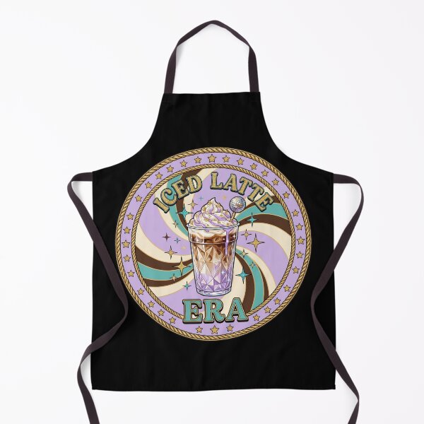 Item preview, Iced Latte Era Glam Coffee Sticker designed and sold by Sketchlegacy.