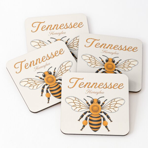 Item preview, Tennessee Honeybee Vintage State Insect designed and sold by The-Drip-Studio.