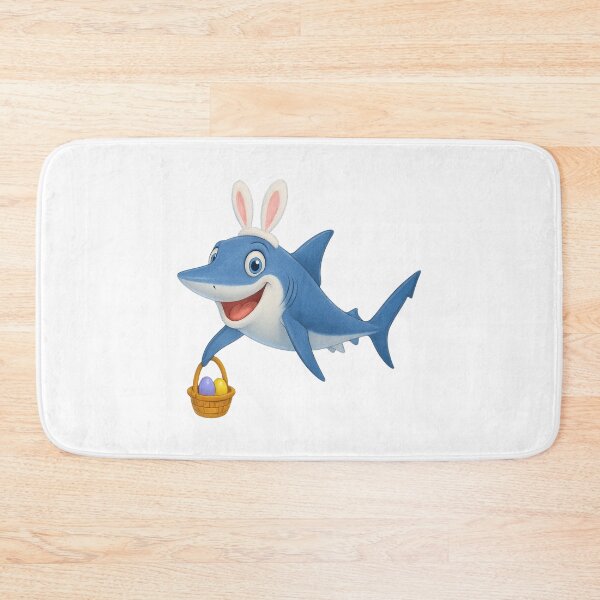 Item preview, Easter Blue Shark designed and sold by Sillytoe.