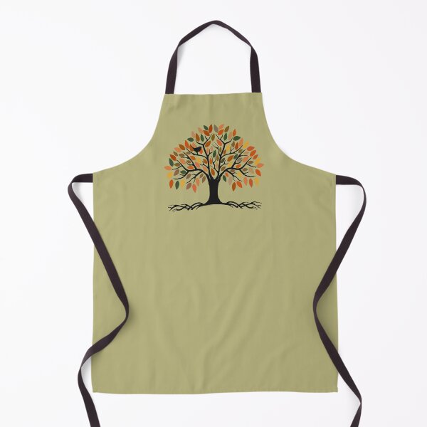 Item preview, TREE OF LIFE, EARTHY AUTUMN COLOR LEAVES, BLACK BIRD, BOHO NATURE ART designed and sold by classic car craze.
