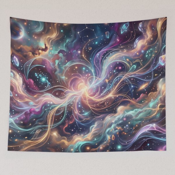 Item preview, 35 Dreamy Cosmic Landscapes Celestial Wonders Surreal Imagination designed and sold by ART ATTACK ZONE.