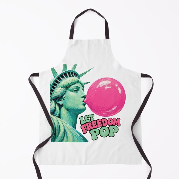 Item preview, Let Freedom Pop Statue Of Liberty Bubblegum Pop Art designed and sold by chattsuede.