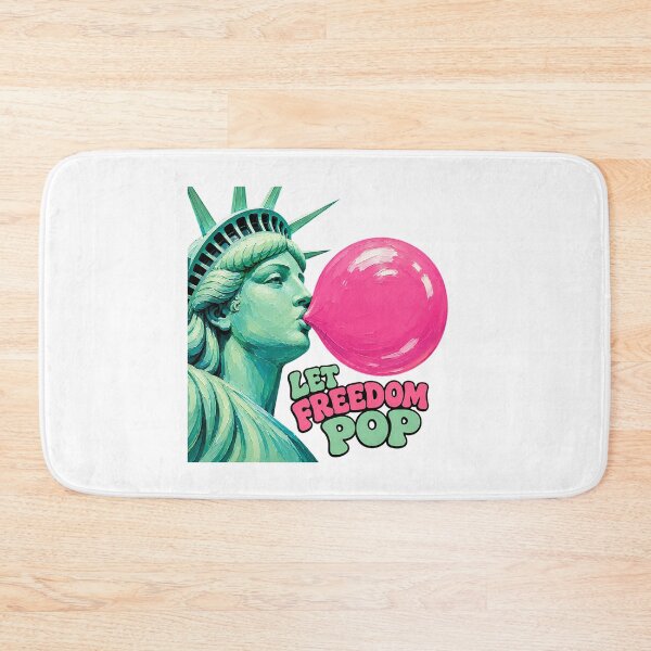 Item preview, Let Freedom Pop Statue Of Liberty Bubblegum Pop Art designed and sold by chattsuede.