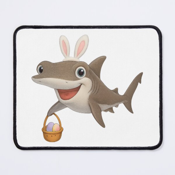 Item preview, Easter Bonnethead Shark designed and sold by Sillytoe.