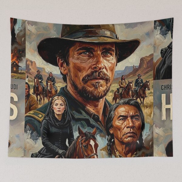 Item preview, The Long Journey Home – Hostiles Fine Art Print designed and sold by Art's Diner.
