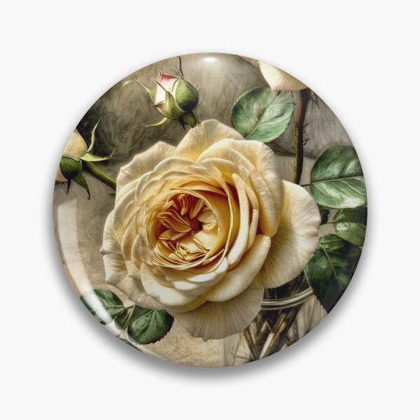 Item preview, Two Cream Roses designed and sold by ©Janis Zroback.