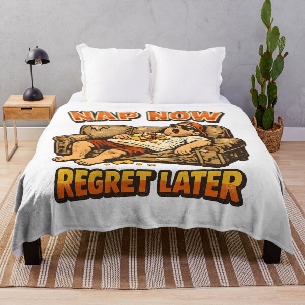 Item preview, Nap Now Regret Later Funny Lazybones Bro Shirt designed and sold by BrosForEver.