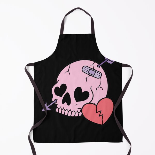 Item preview, Love Hurts Pastel Goth Pink Skull Cupid Arrow designed and sold by bosamji.