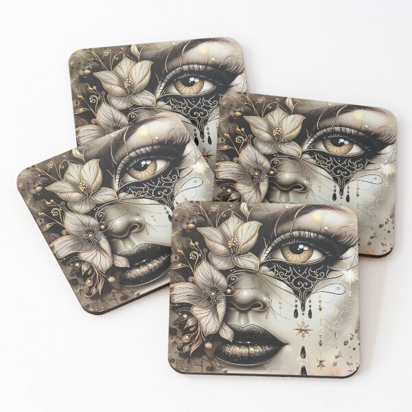 Item preview, The Gilded Masquerade Bloom designed and sold by bloorose.