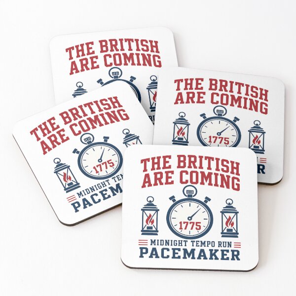 Item preview, The British Are Coming Run 1775 Runner designed and sold by chattsuede.