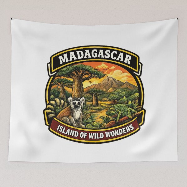 Item preview, Madagascar – Island of Wild Wonders designed and sold by GnuArt.