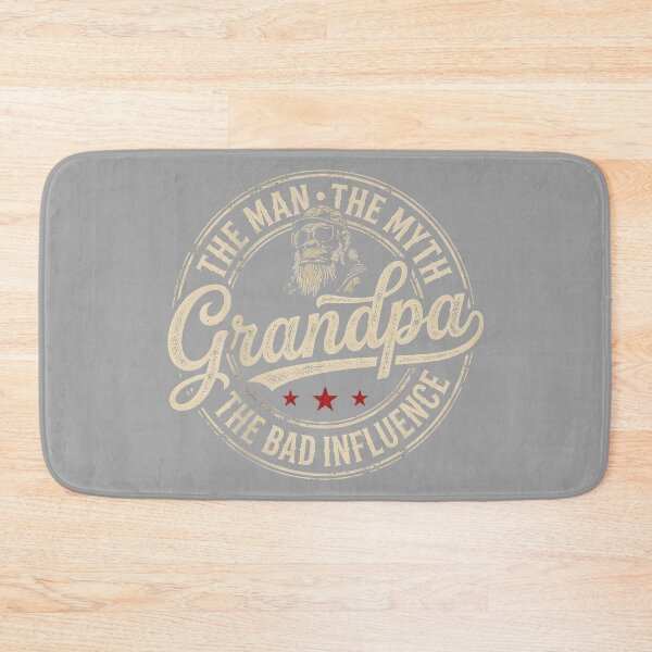 Item preview, The Man The Myth Grandpa The Bad Influence Monkey designed and sold by GreggRoss.