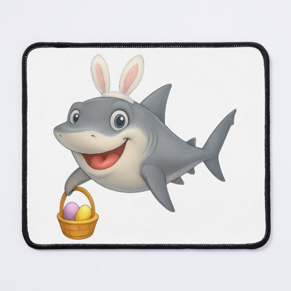 Item preview, Easter Bull Shark designed and sold by Sillytoe.
