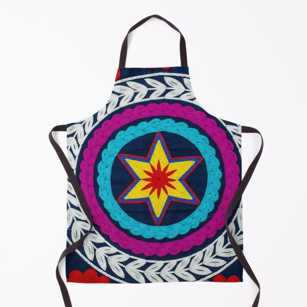 Item preview, Suzani Star Embroidery Medallion designed and sold by PixorStudio.
