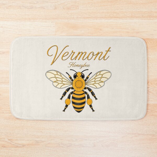 Item preview, Vermont Honeybee Vintage Nature Illustration designed and sold by The-Drip-Studio.