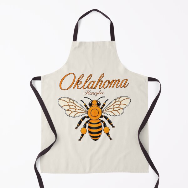 Item preview, Oklahoma Honeybee State Insect Poster designed and sold by The-Drip-Studio.