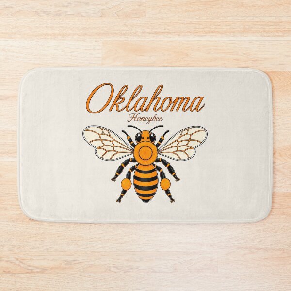 Item preview, Oklahoma Honeybee State Insect Poster designed and sold by The-Drip-Studio.