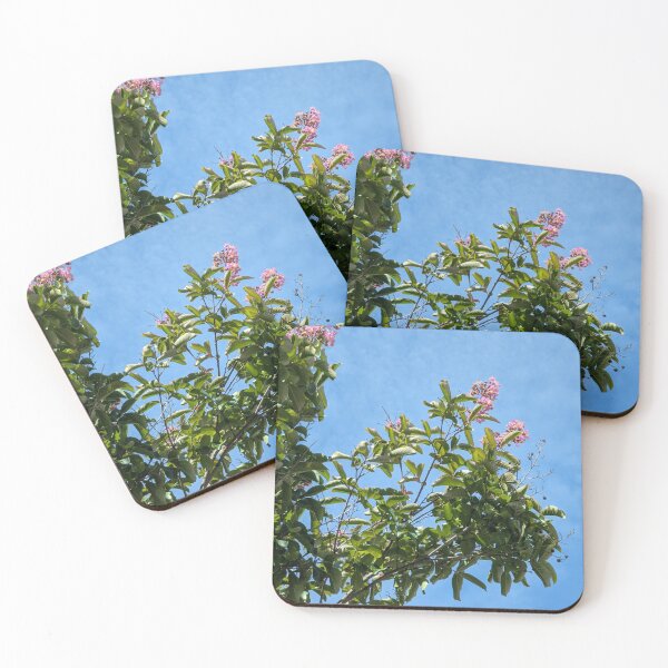 Item preview, Pink Crape Myrtle Against a Blue Sky designed and sold by gaohao1.