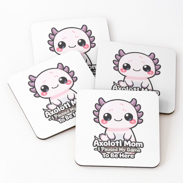 Item preview, Funny Axolotl Mom Gift - I Paused My Game To Be Here designed and sold by Arties4Bread⭐⭐⭐⭐⭐.