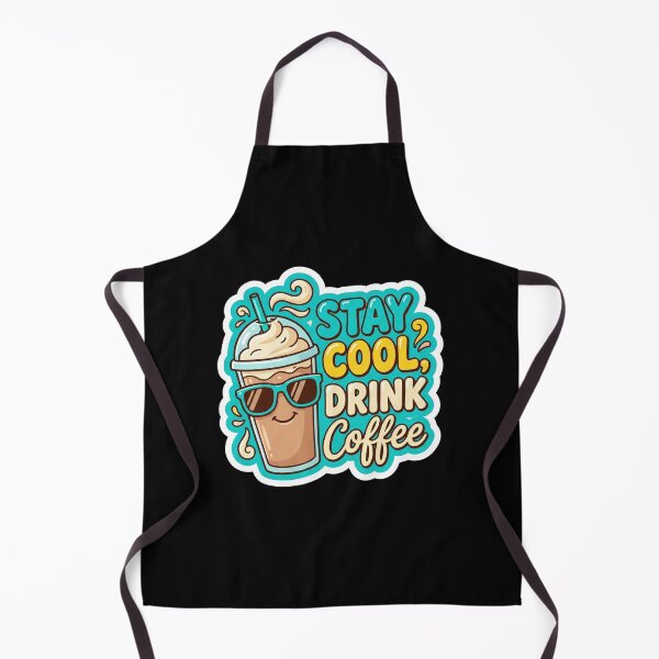 Item preview, Stay Cool Drink Coffee Cute Iced Coffee designed and sold by Sketchlegacy.