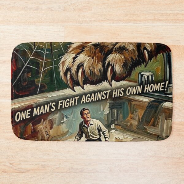 Item preview, A World Out of Scale – The Incredible Shrinking Man Fine Art Print designed and sold by Art's Diner.