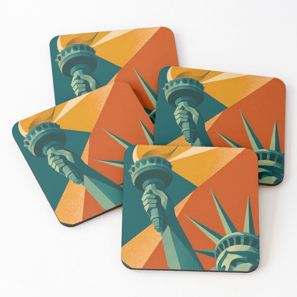 Item preview, Retro Statue Of Liberty Vintage American Landmark designed and sold by chattsuede.