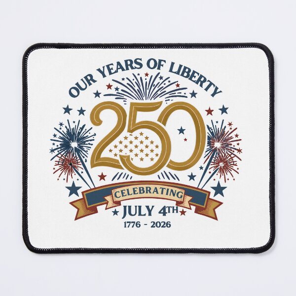 Item preview, 250 Years Liberty July 4th 1776-2026 designed and sold by laughingshirts.