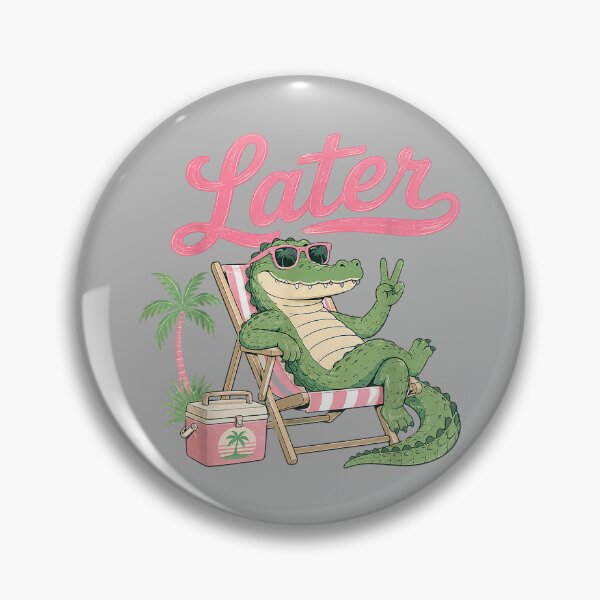 Item preview, Teacher Summer Alligator See You Later Last Day of School designed and sold by GreggRoss.